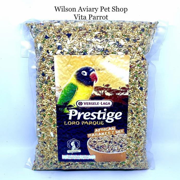 VERSELE LAGA PRESTIGE LOVEBIRD LORO PARQUE 1KG PAKAN LB FALK