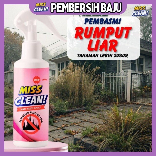 Penghilang Rumput Liar | Obat Pembasmi Rumput dan Gulma Ampuh by MISS CLEAN