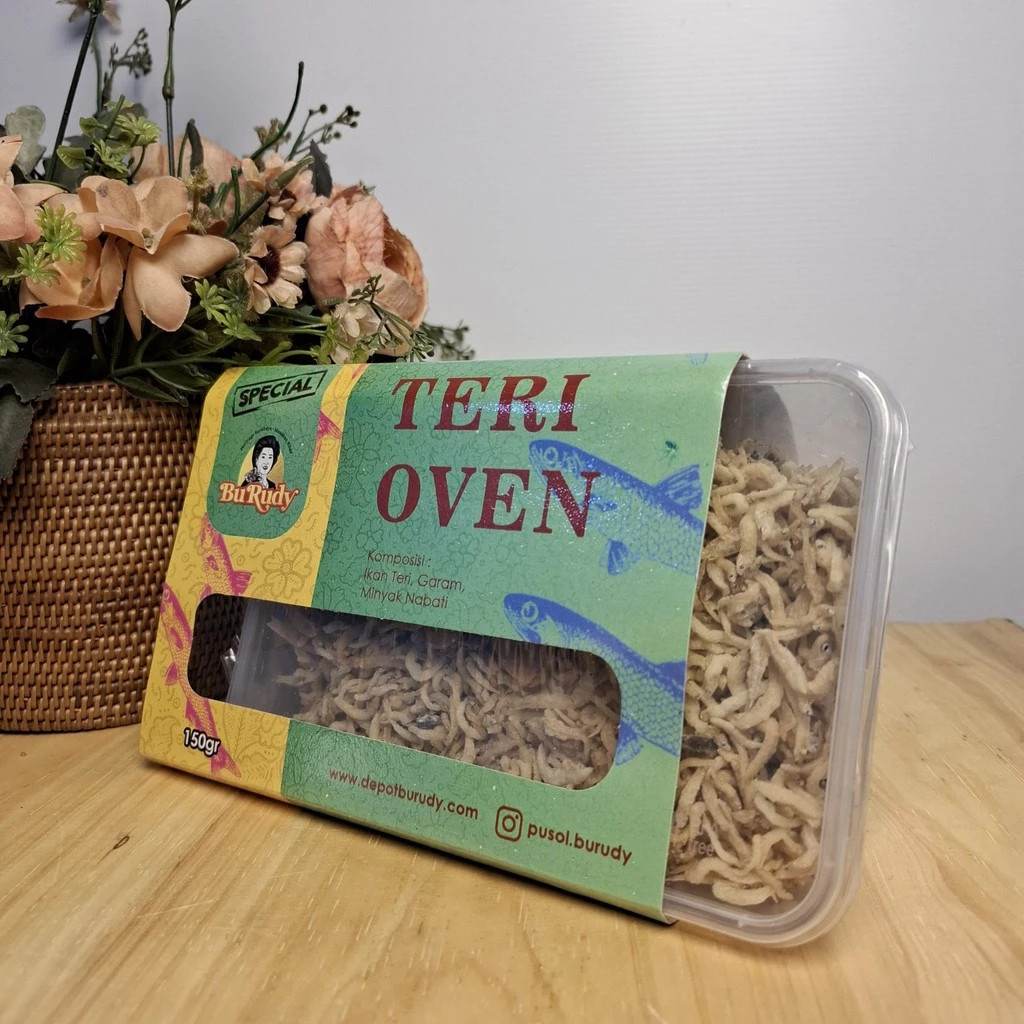 

Bu Rudy Teri Oven 150 Gram Cocok untuk Lauk Nasi, Teman Sambal, dan Bekal Praktis