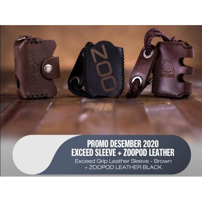 PROMO DESEMBER 2020 - EXCEED SLEEVE + ZOOPOD LEATHER