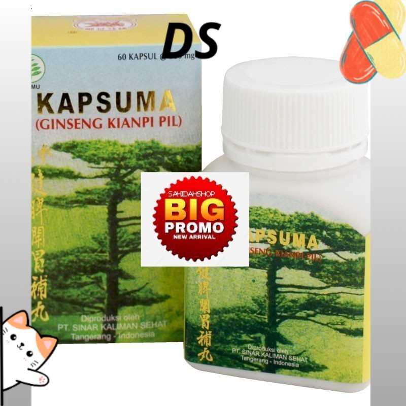 Kianpi- GINSENG KIANPI KAPSUL PENAMBAH NAFSU MAKAN DS