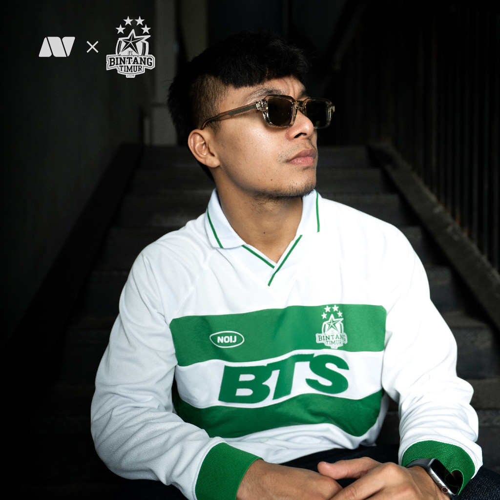 Noij Kaos Jersey Polo Bloke Core BTS 25/26 - White Green