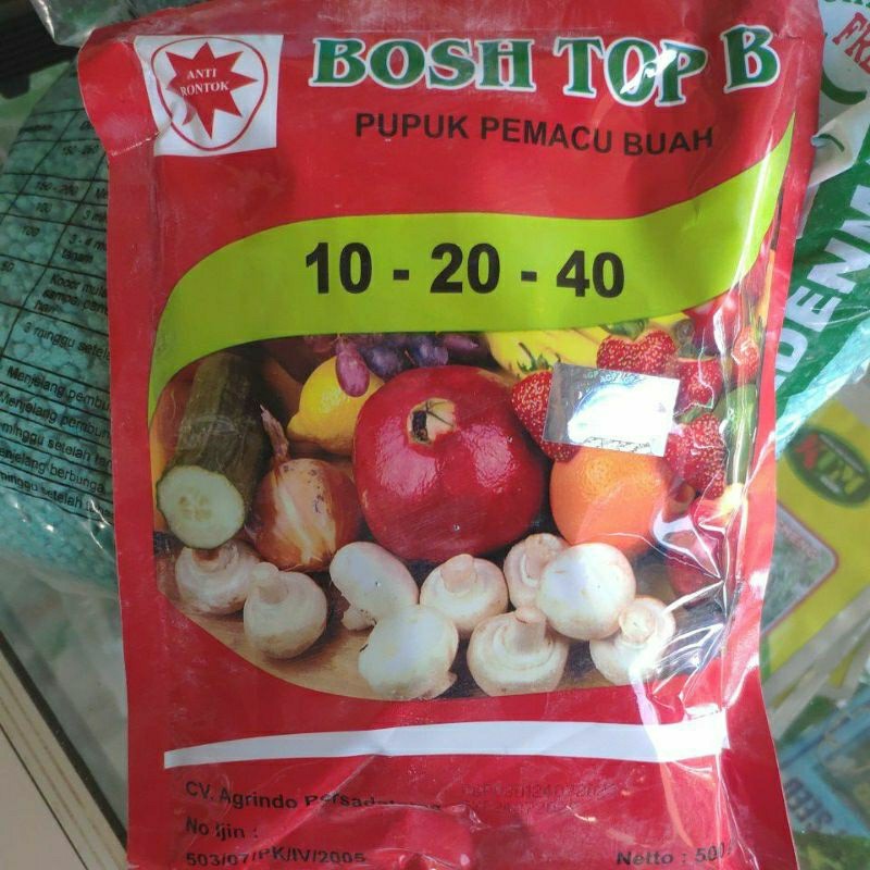 BOSH TOP B PEMACU BUNGA & BUAH