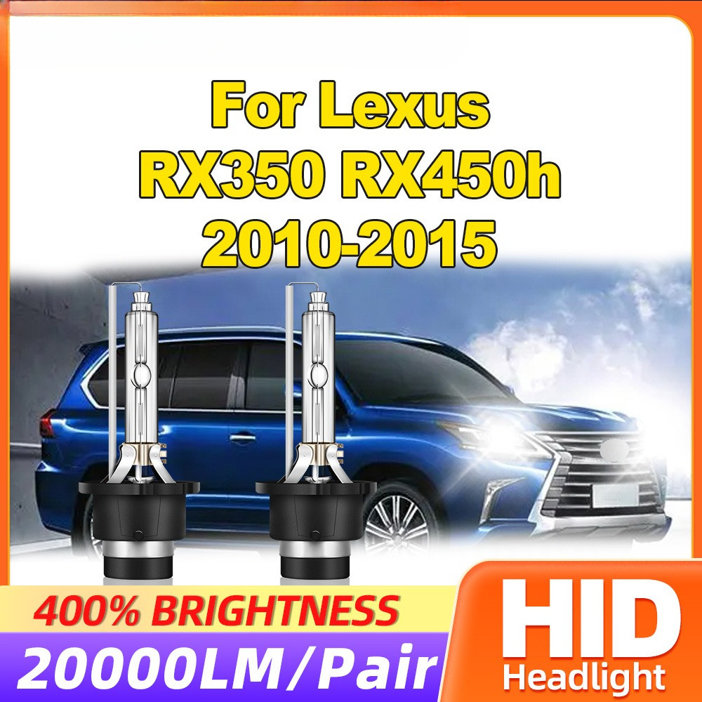 20000LM LED Headlights 35W HID Xenon Headlamp Bulbs 6000K White Auto Lamps For Lexus RX350 RX450h 20