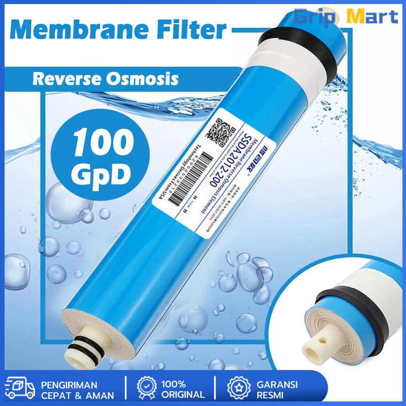 Membrane filter air ro reverse osmosis RO 100 Gpd housing refill filter membrane