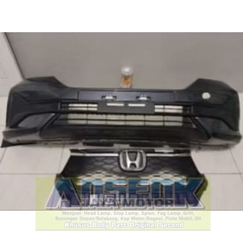 bumper brio Bemper Depan Set Grill Honda Brio Satya 2023 - 2025 Komplit Original