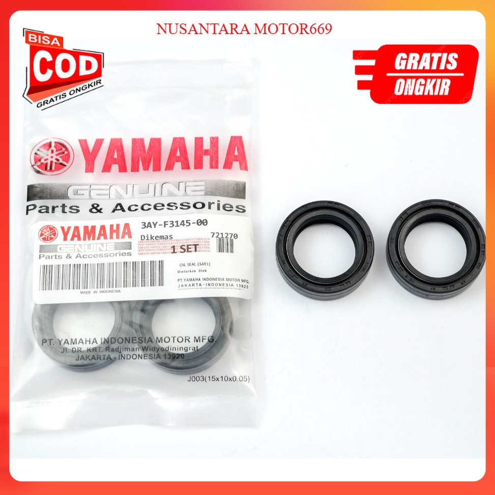 seal shock depan - Seal Shock Depan Yamaha Mio Jupiter 5TL motor