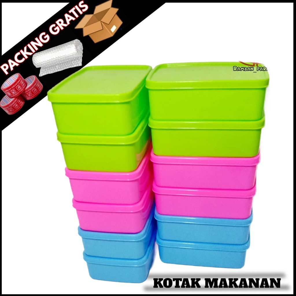 Misting Ulang Tahun Kotak Makan Plastik Murah