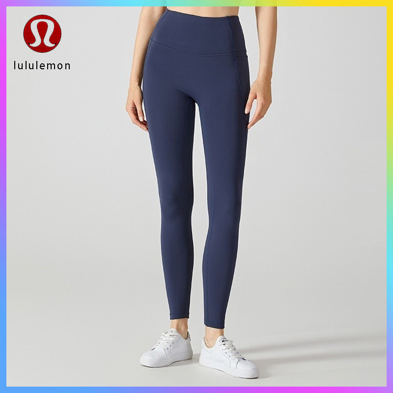 Lululemon Plush Yoga Pants Soft Pocket Elastic Running leggings YK182