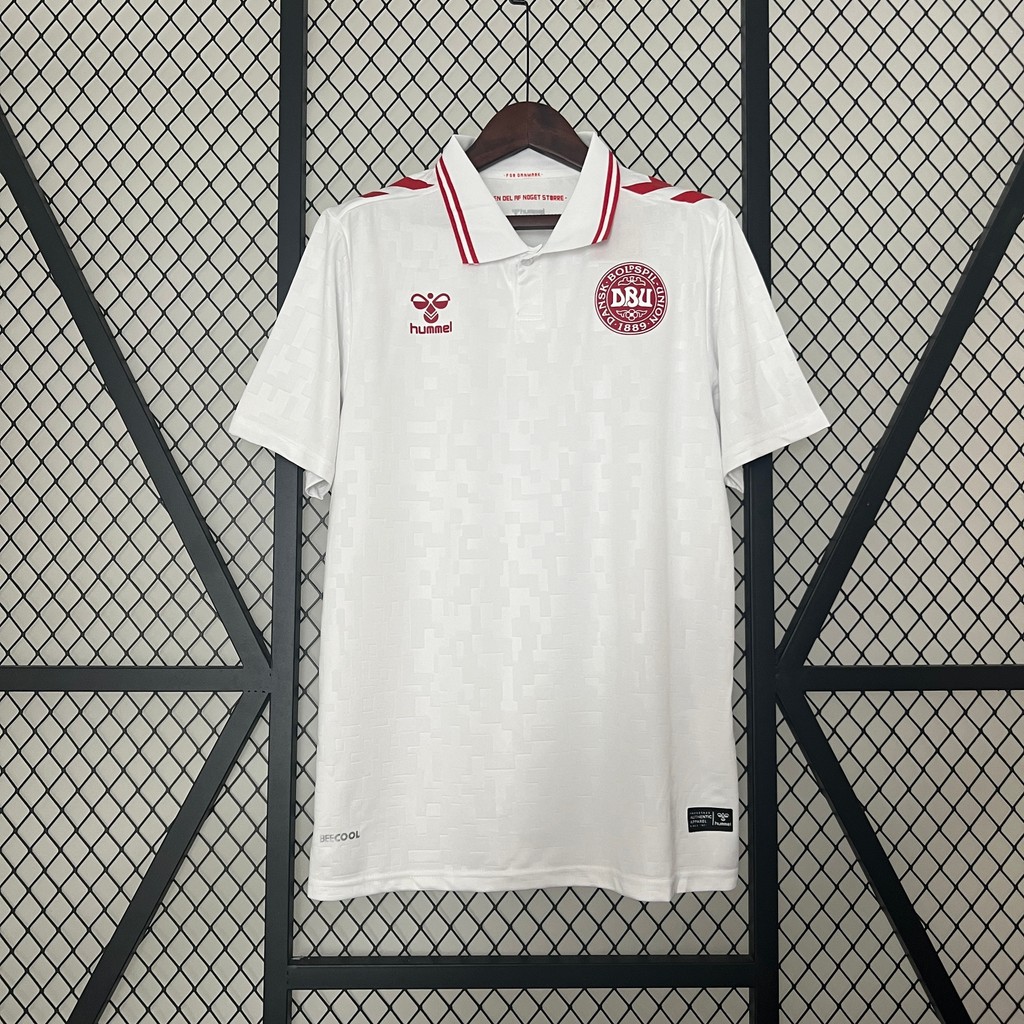 Jersey 2024 Denmark Away A13 T shirt pria
