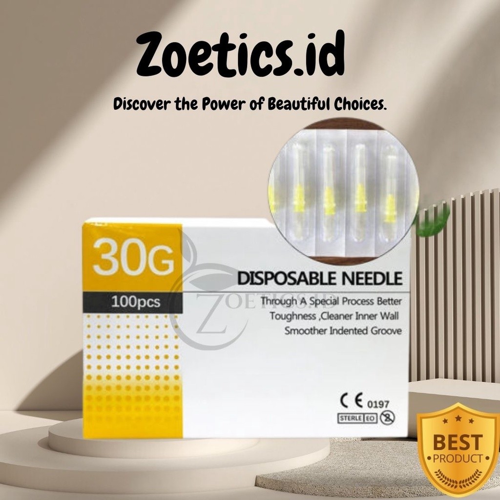 Jarum Meso 30G 32G 34G -Ecer