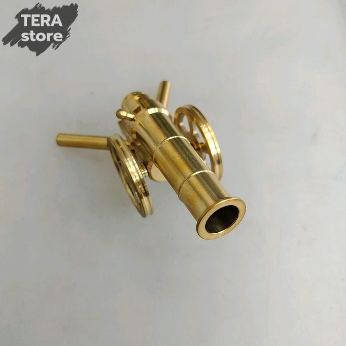 hiasan meriam fengshui feng shui meriam mini kuningan canon