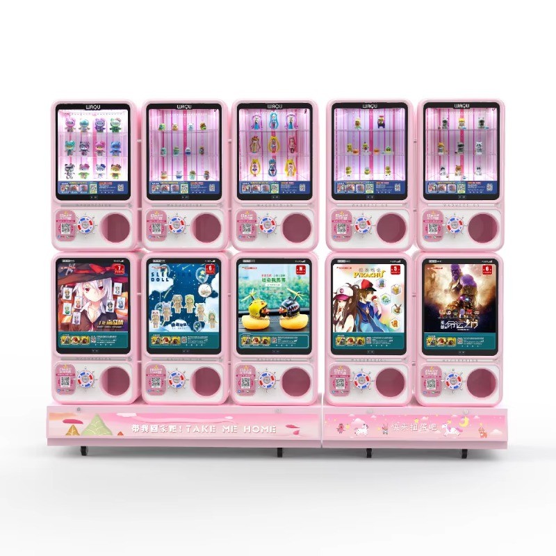 Coin and Token Operated Gachapon Toy Vending Machine Gacha Toys Machine