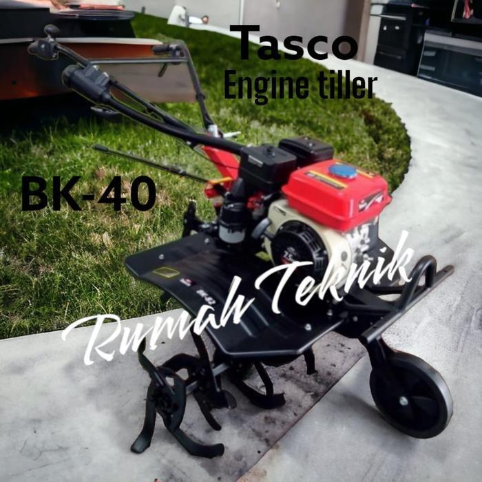 Mesin bajak ladang traktor mini Tasco BK-40 Tiller