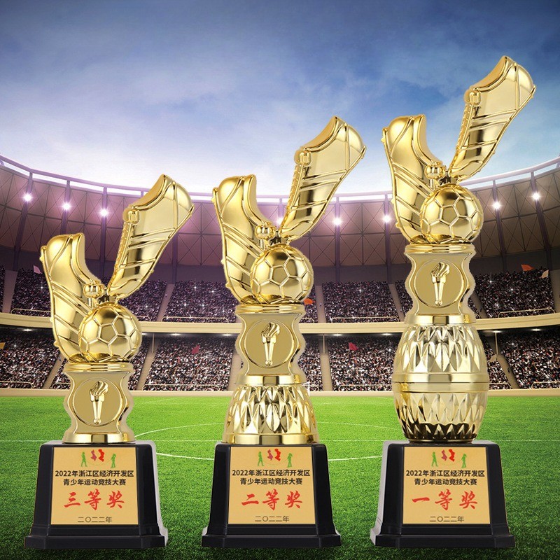 Golden Boot Trophy European Football Competition School Club Honors Trophy Souvenir Football Resin t