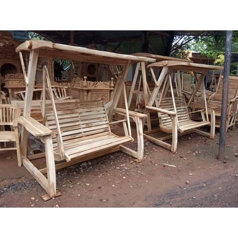 ayunan becak ayunan becak kayu jati