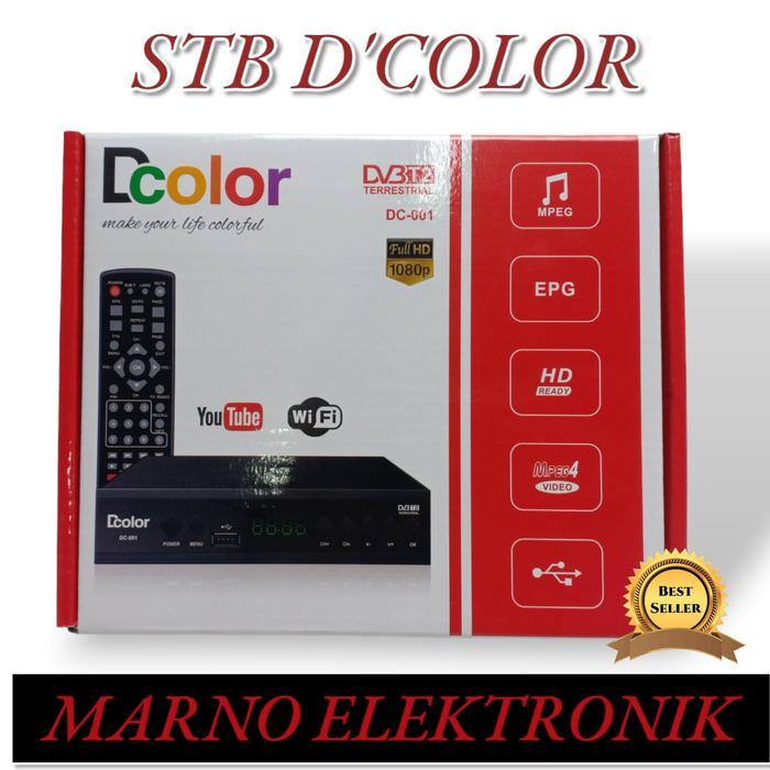 STB SET TOP BOX DCOLOR D COLOR ASLI ORIGINAL