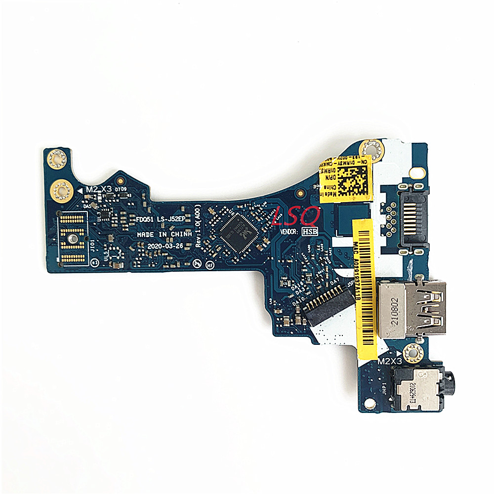 LS-J52EP For Dell Aliene M15 R3 R4 Audio USB Board CN-01RM3Y 1RM3Y 100% Test OK