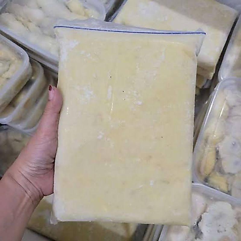 Daging Durian Beku klip biru 1kg