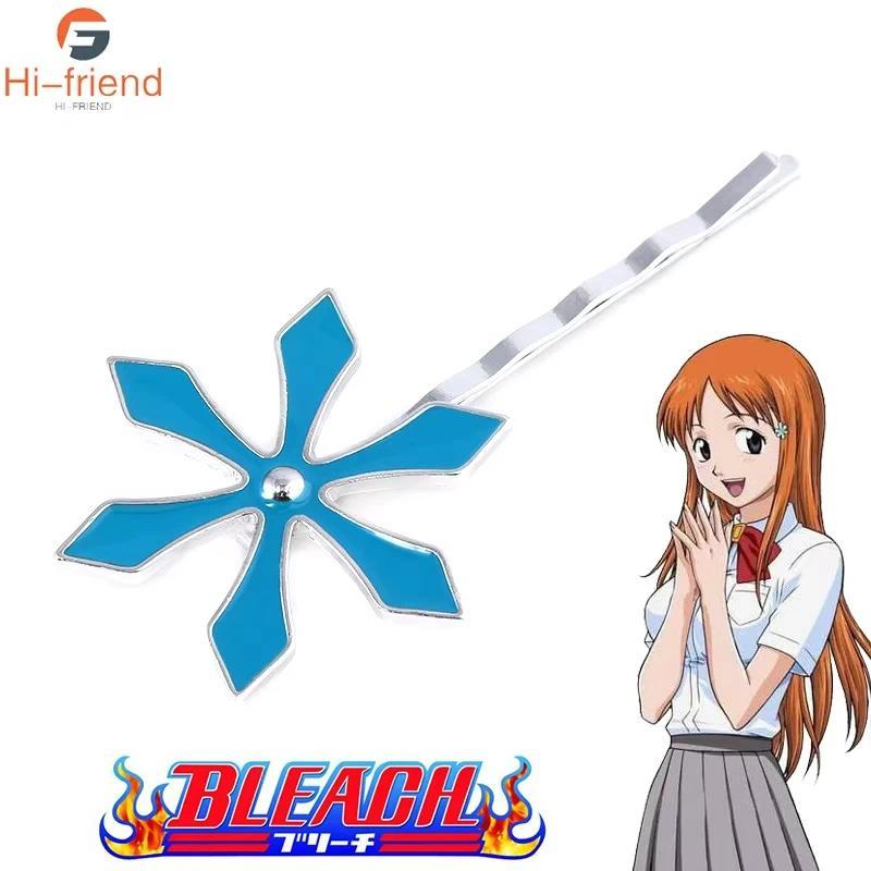 Japan Anime Bleach Inoue Orihime Hairpin Headwear Cosplay Kurosaki Ichigo Cosplay Accessories Gifts