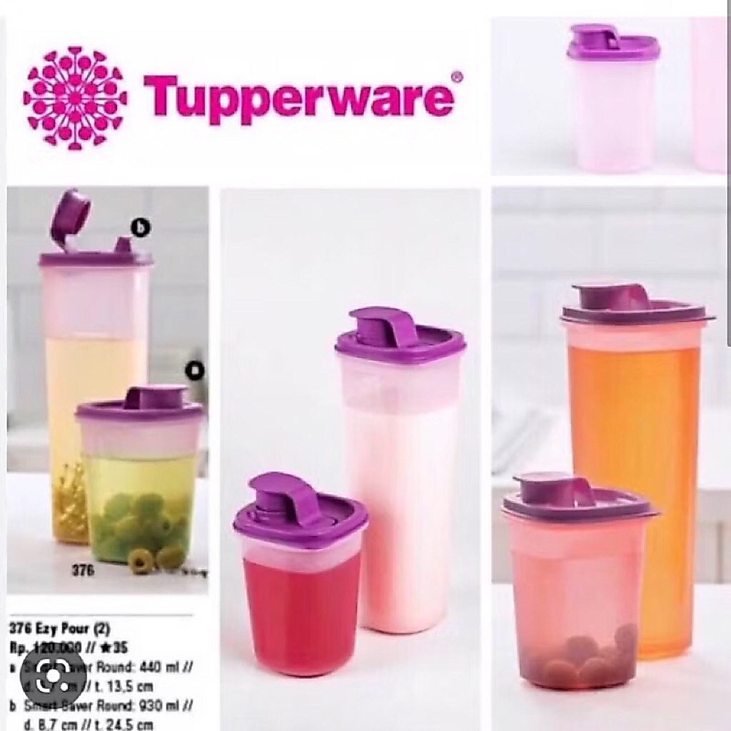Sale Ezy Pour Tupperware- Set botol 930 & 440