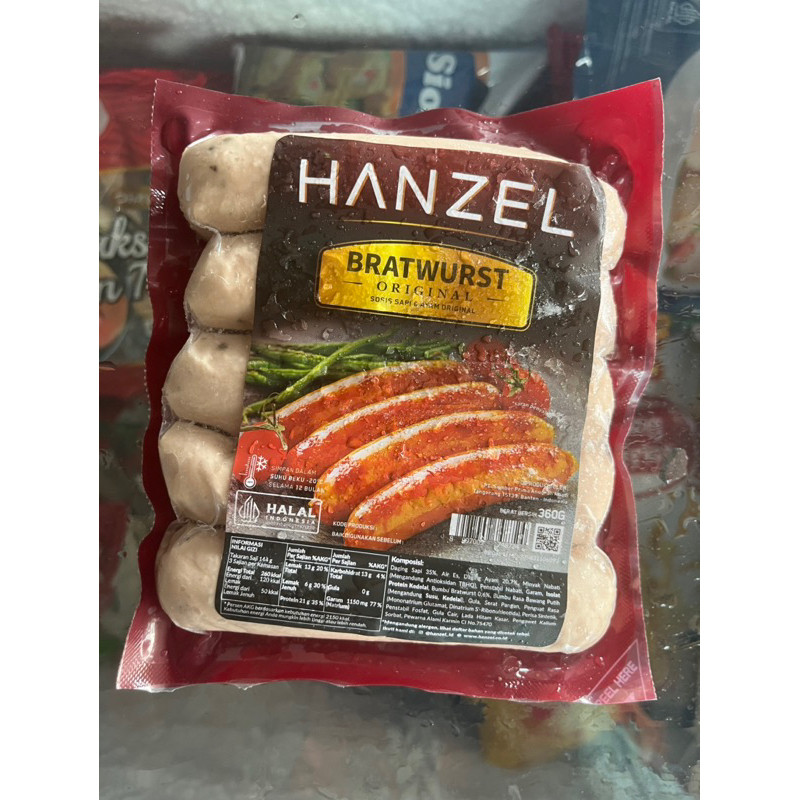 Hanzel Sosis Bratwurst Ori | Keju isi 5
