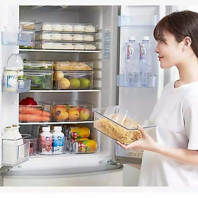 Kitchen Freezer Food Storage Container (Stackable) Kulkas