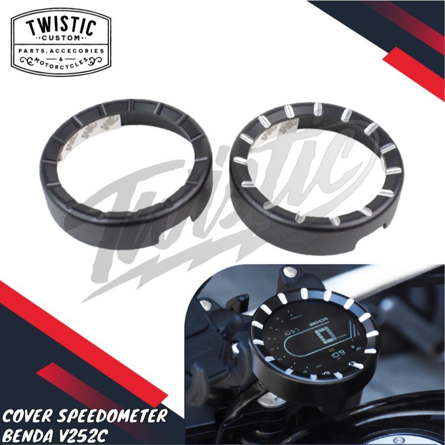 Cover Pelindung Casing Speedo Speedometer CNC Motor Keey Benda V252C V252 V 252 C Morbidelli C252V C