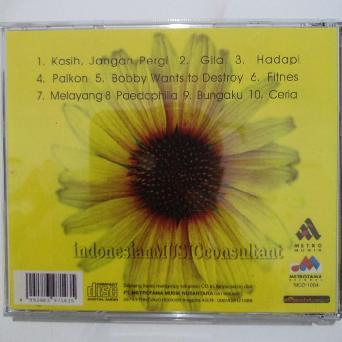 CD bunga - untukmu galang. slank dewa 19 bip funky kopral ahmad band