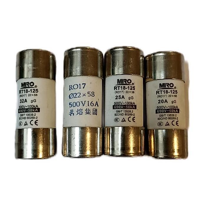 Fuse ukuran 22x58 ,merek little fuse ,miro ,R017,