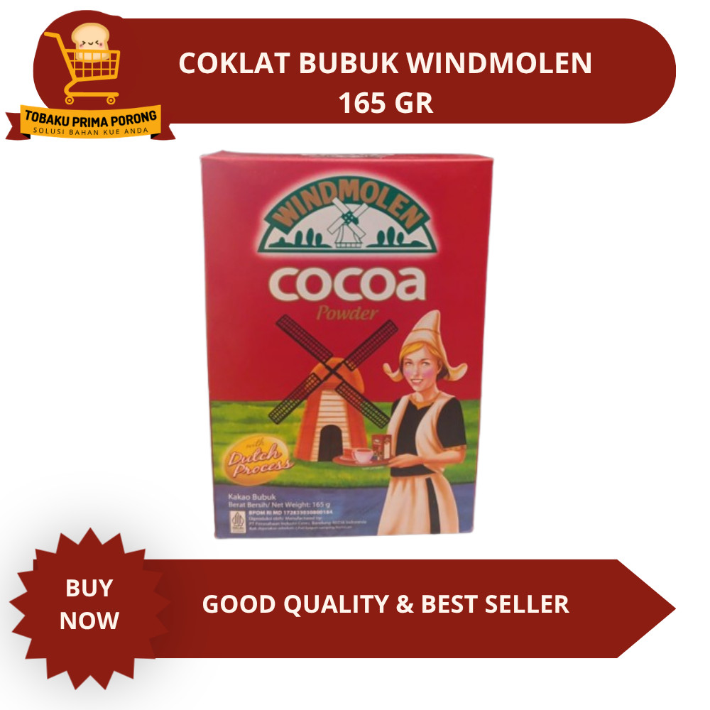 COKLAT BUBUK WINDMOLEN 165 GR/coklat bubuk