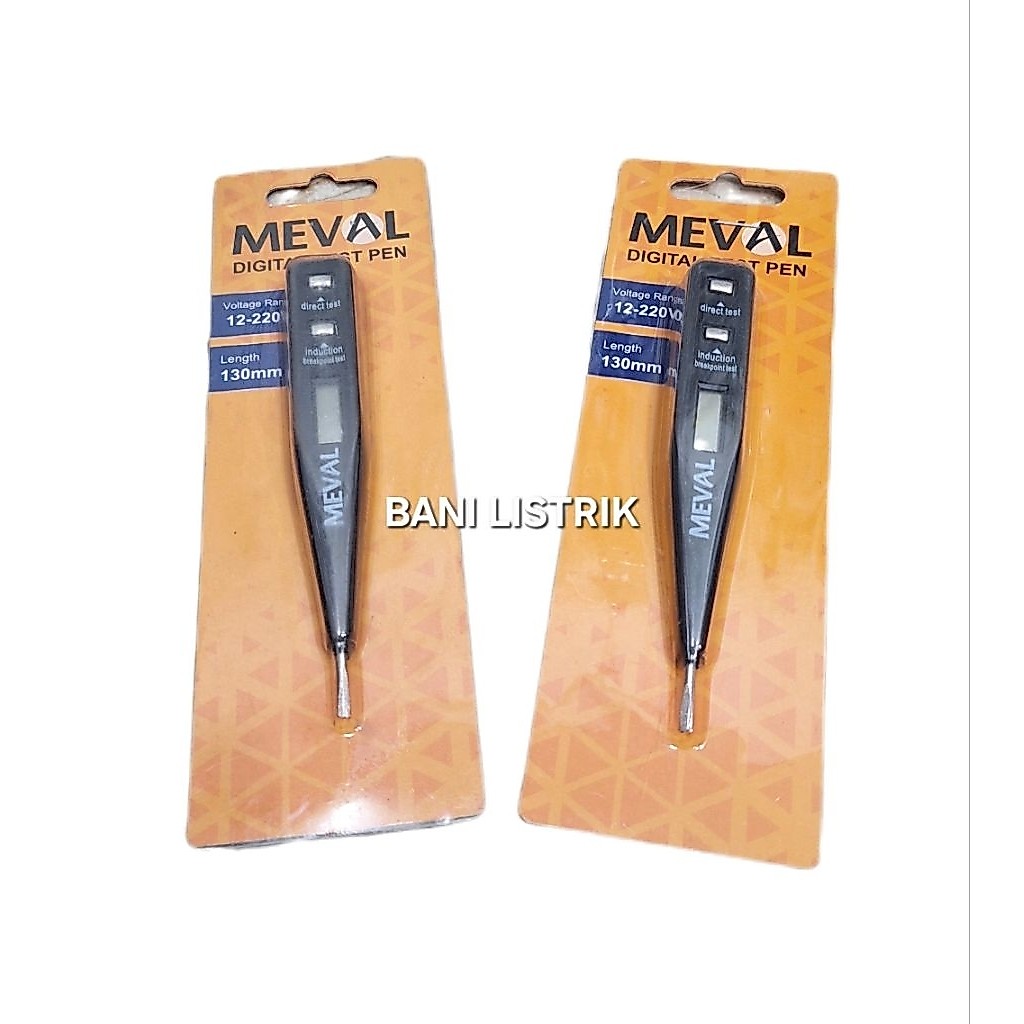 Tespen Digital Meval 12 - 220 Volt Dc dan Ac