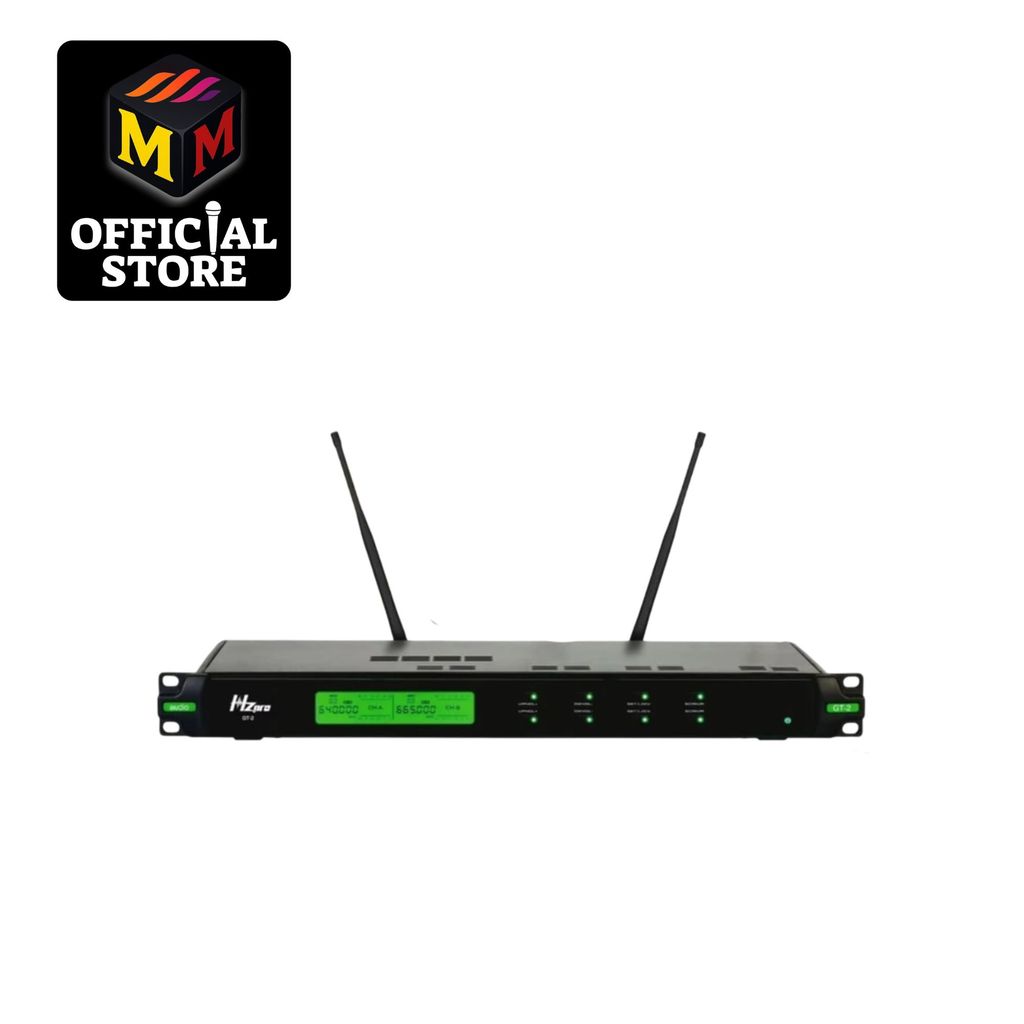 Mic Wireless HZ Pre GT 2 White dan Black