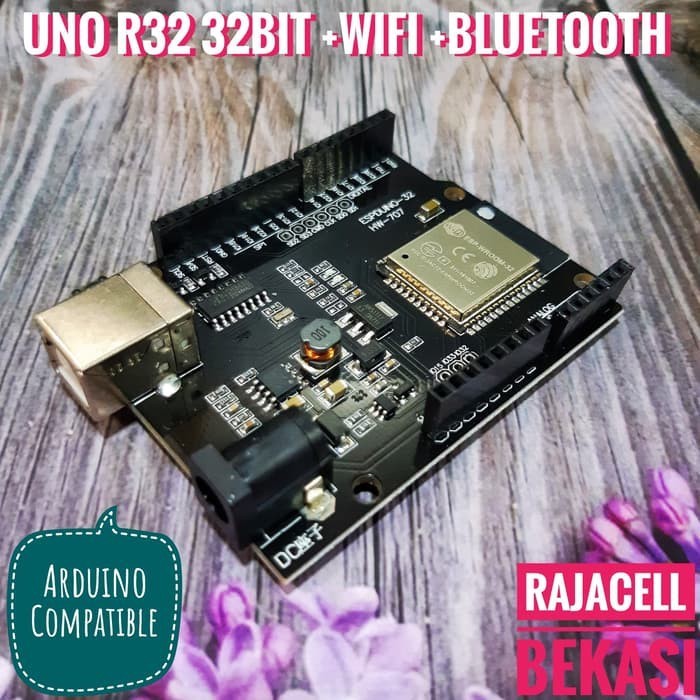 RJC Uno R32 32bit Wemos ESP32 ESP8266 Wifi Bluetooth BLE for Arduino Uno