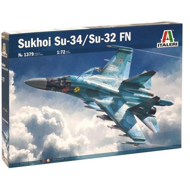 Italeri 1379 1/72 Sukhoi Su-34/Su-32 FN model kit