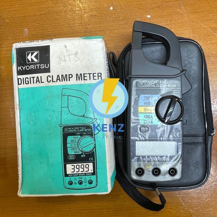 Digital clamp meter kew 2007a kyoritsu