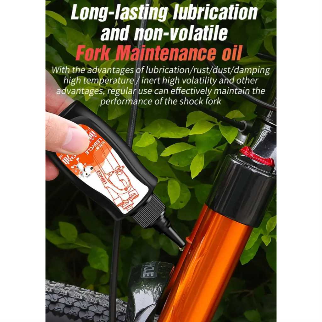 Foto Lebycle Pelumas Stanchion Fork Rear Shock RS Sepeda MTB DH Oil Lube