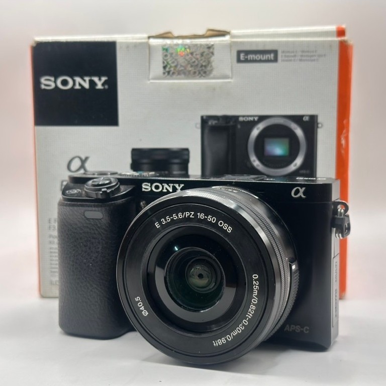 Kamera Sony A6000 kit fullset like new