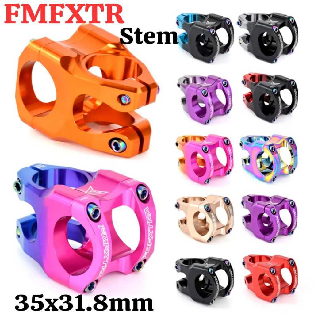 Foto FMFXTR Stem Pendek 31.8 x 35 mm colorfull clamp oversize 31.8mm alloy sepeda MTB