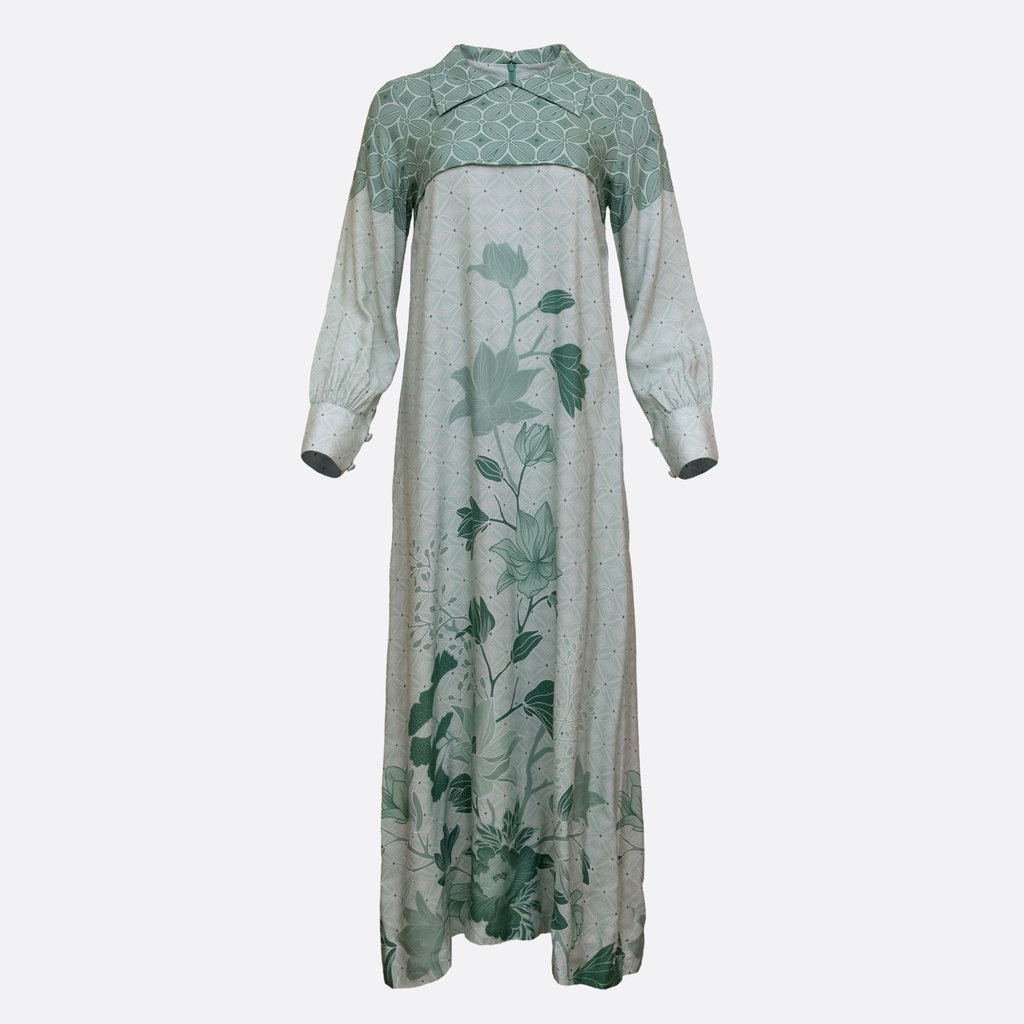 Batik Keris Abaya Batik Lengan Panjang Motif Keris Amodini