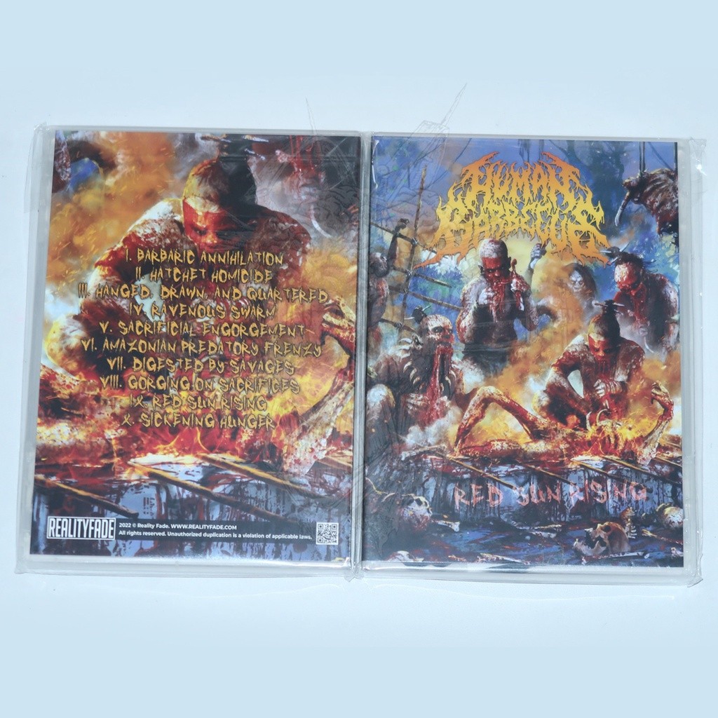 DVD CASE - HUMAN BARBECUE - Red Sun Rising