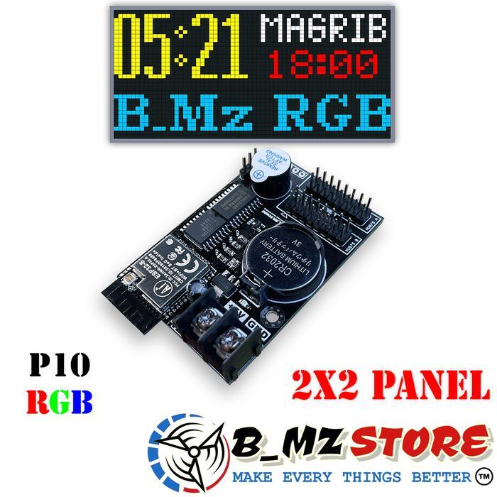 Kontroller JWS P10 RGB Jumbo Khalifah Controller JWS Wifi RGB 2 Baris - 2x2 Panel