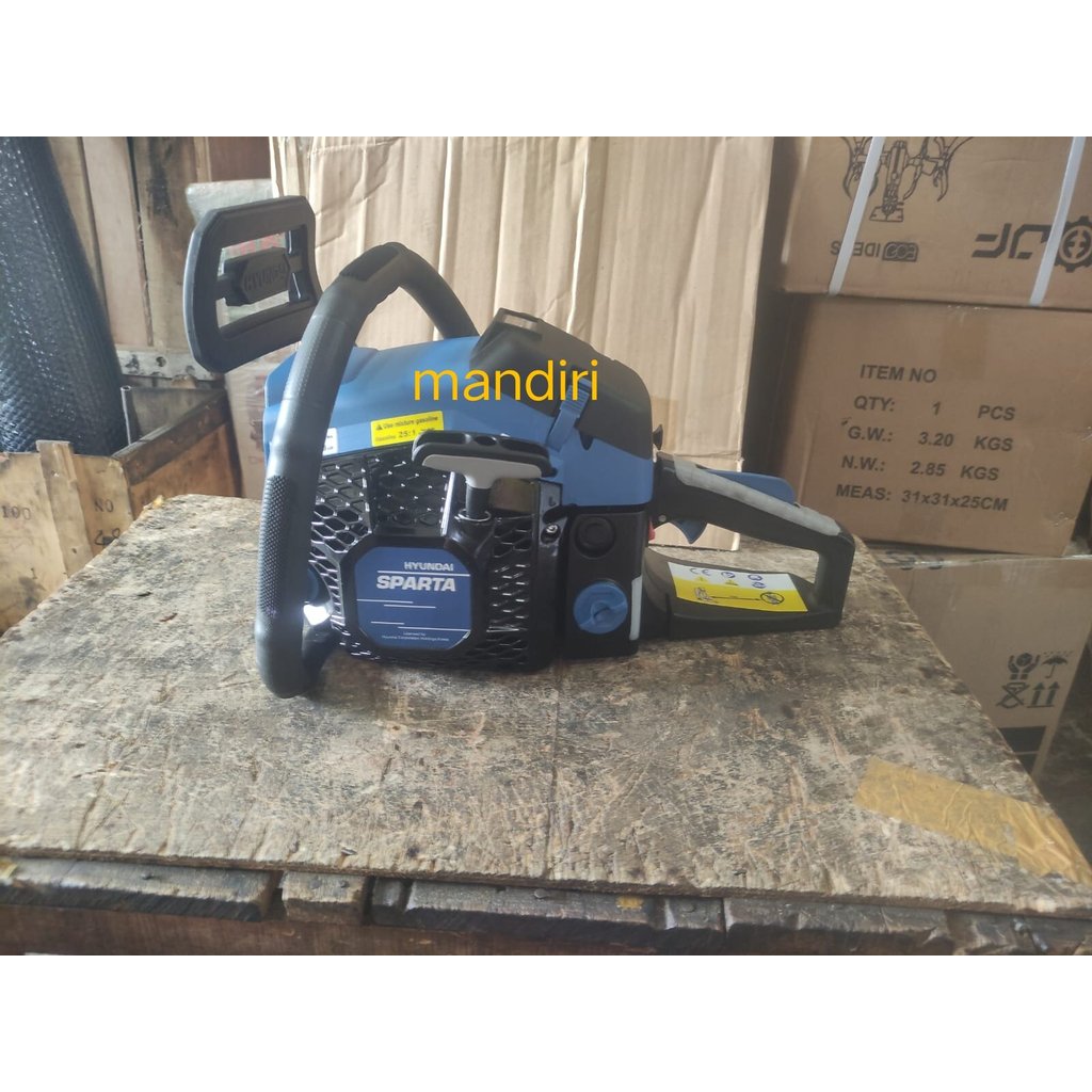 mesin gergaji kayu chainsaw HYUNDAI sparta