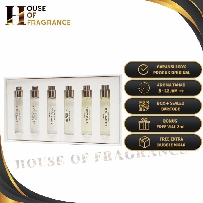 Byredo La Selection Set 6 x 12ml Original Box Segel Lengkap (BNIB)