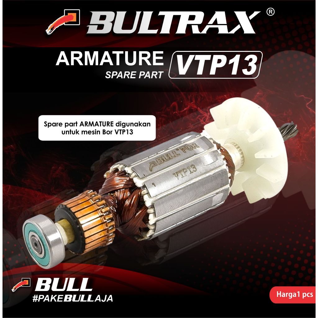 BULTRAX Armature VTP13 Angker Mesin Bor Hitachi Hikoki