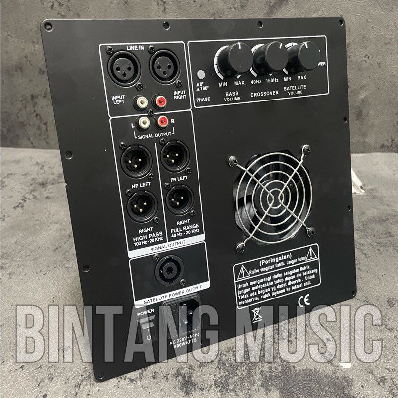 Modul Power Kit Subwoofer 15inch power kit subwoofer FAN 1.1 18inch 25x25     Berkualitas