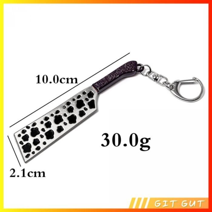 PROMO Keychain Gantungan Kunci Jujutsu Kaisen Toji Nanami Weapon Cursed Tool - Blunt Sword
