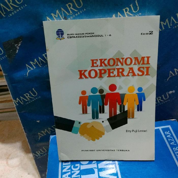 ORIGINAL BUKU EKONOMI KOPERASI EDISI 2 UT