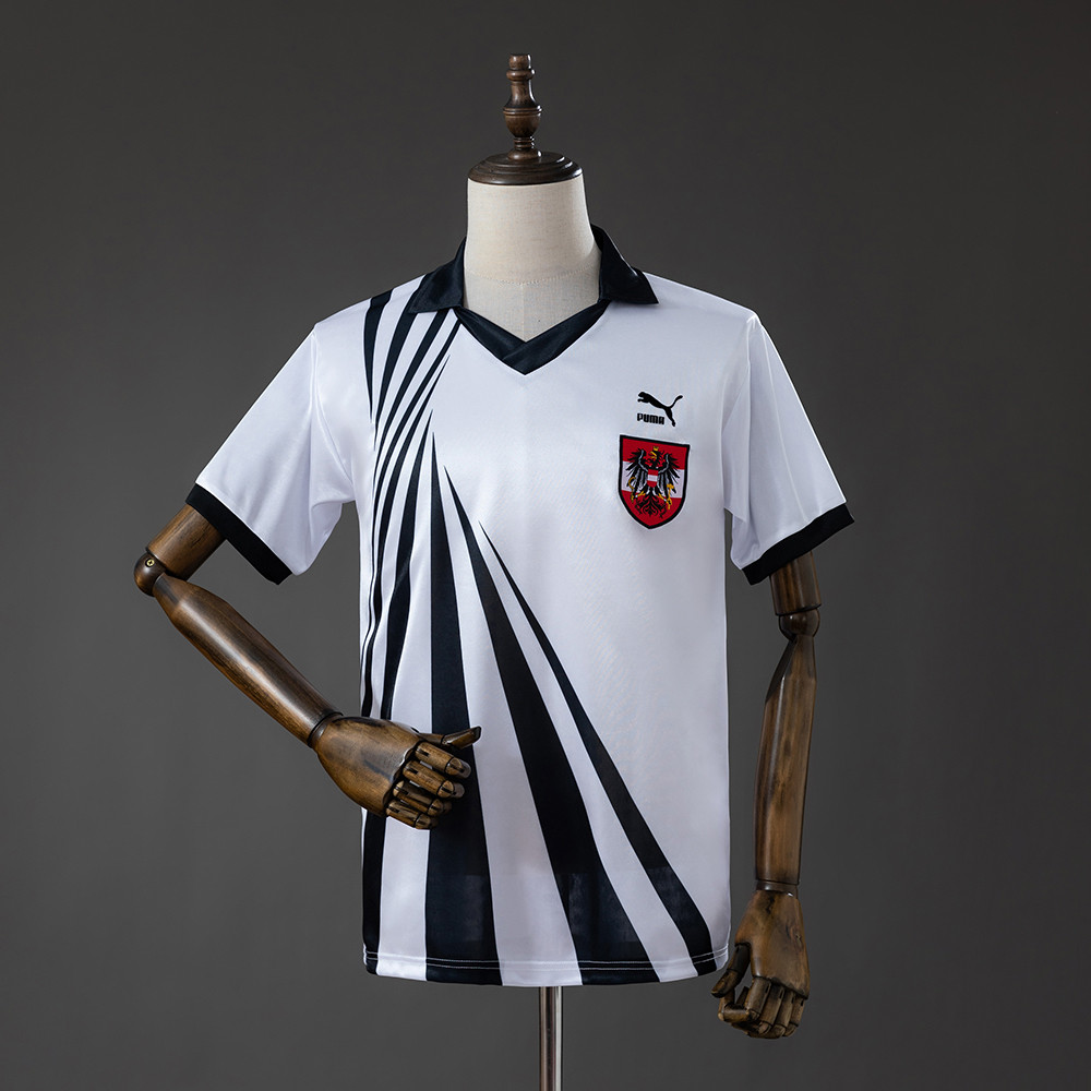 Jersey Austria 90/91 Home Retro A78 T shirt pria