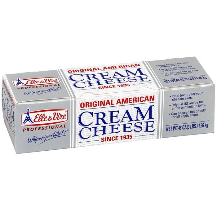 Elle Vire Cream Cheese 1.36kg elle & vire elle&vire cream cheese